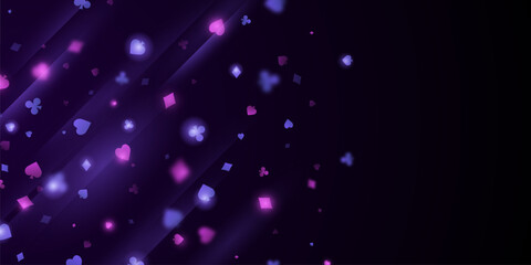 casino background vector illustration for gambling poster banner elegant design