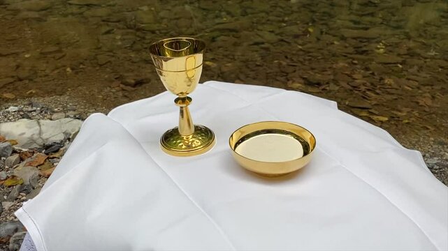 En la eucarist&iacute;a el amor De Dios Padre-Madre se hace presente cuando dej&oacute; la eucarist&iacute;a. Hoy celebramos la misa en la naturaleza que es el espacio abierto del amor De Dios y tambi&eacute;n hacemos adoraci&oacute;n.