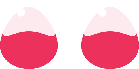 a creamy strawberry symbol