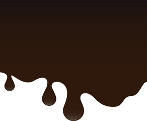 a flowing chocolate background