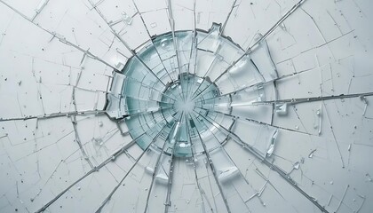 Obraz premium broken glass pieces