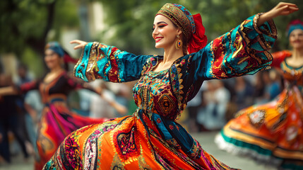 A traditional Turkish folk dance, performed with intricate footwork and accompanied by lively music, celebrating the culture and history of Turkey.