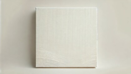 A creamy white canvas with a subtle, textured look, ideal for an elegant and airy design