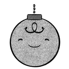 Christmas Ornament Hand drawn Doodle.