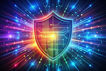 Secure Your Digital World: Internet Security Banner, Flyer, Book Cover, Magazine Template Design