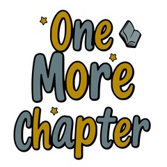 One More Chapter - Book Lover's Design