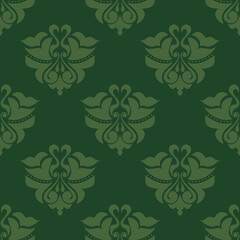Luxury Damask Pattern – Elegant Ornate Design for High-End Interiors & Fashion Indulge in timeless sophistication with this exquisite damask pattern, meticulously crafted 