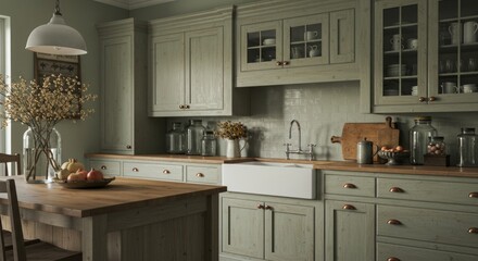 Rustic Farmhouse Kitchen
