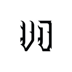 VJ monogram logo design letter text name symbol monochrome logotype alphabet character simple logo