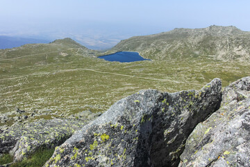 Landscape of Rila Mountain near Kalin peak, Bulgaria