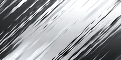 Obraz premium Abstract silver gray diagonal lines motion blur background design