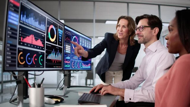 Students Learning KPI Business Analytics