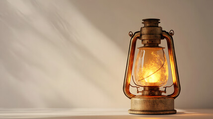 Vintage Antique Metal Lantern