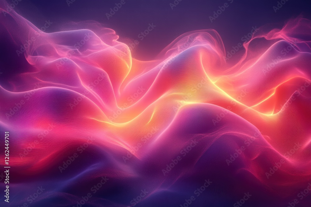 Poster Captivating swirls of color blend seamlessly to create a mesmerizing abstract design