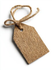 Rustic Craft Tag with Twine for Labeling Gifts and Products