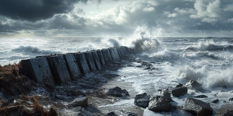 Climate shield measures supporting adaptation paths and resilience : coastal defense theme