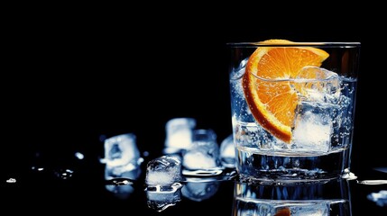 High-tech interface with futuristic HUD elements and digital data