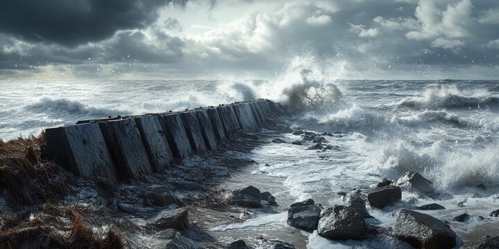 Climate shield measures supporting adaptation paths and resilience : coastal defense theme