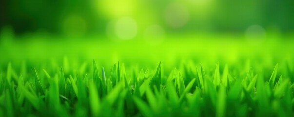 Close-up of lush green grass, ideal background image , organic, high-resolution, ecology
