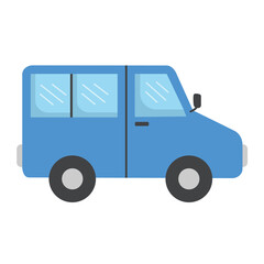 Cute blue car flat illustration vector, car clip art, cartoon car vector illustration, blue car clipart, mini car flat icon design illustration, racing car clip art, race car clip art