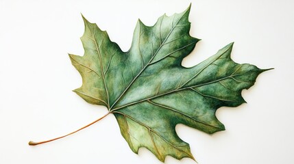Fototapeta premium wilted green leaves