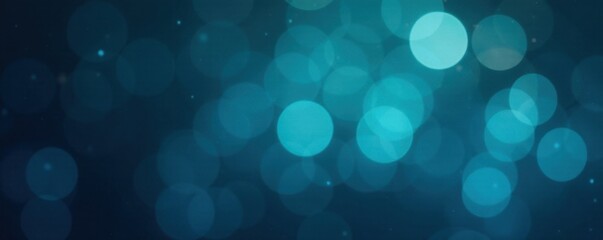 Deep indigo and teal bokeh circles, luxurious feel, subtle sparkle, defocused, royal blue