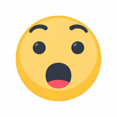 Fototapeta premium Face with Open Mouth 