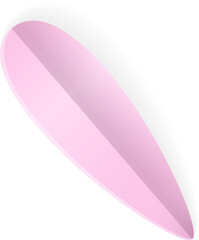 Pink Paper Leaf