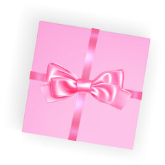 3d Pink Gift Box