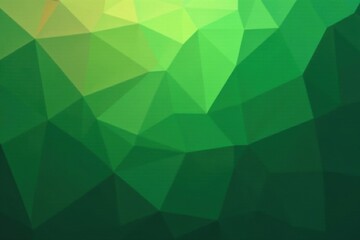 Fototapeta premium Green polygonal abstract design, sharp angles, vibrant hues , lime, surface, triangles
