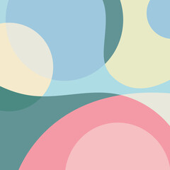 Hand drawn abstract color art background design. Banner and cover wallpaper.