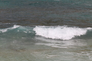 waves on the beach
