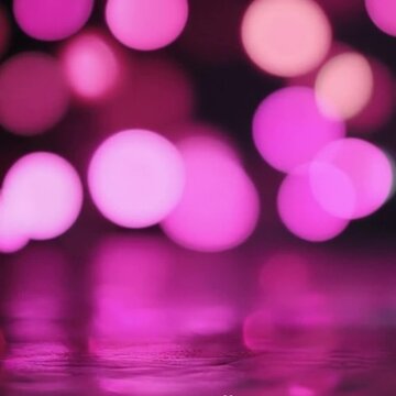 video party background with defocused pink lights from toy hyper realistic video of 10 seconds





