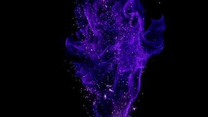 Moving Magical Light Effect, Abstract Sweep Animations. Background Overlay, Transition Elements. Alpha Matte Channel Video. - Powered by Adobe