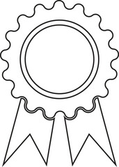 Ribon icon vector symbols design 