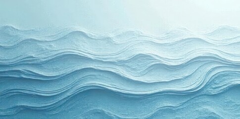 Fototapeta premium Subtle light blue and grey horizontal texture, chaotic lines , pattern, marbling, minimal
