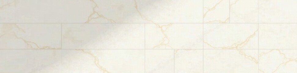 Large format, off-white stone tiles, subtle veining, veined, building, simple