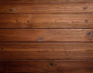 Naklejka premium close up texture of rustic wood planks arranged in horizontal pattern 