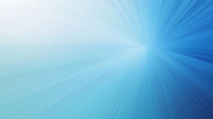 Abstract Blue Radiating Lines Background Design