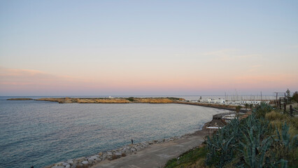 Immagini della Cornice di Monastir e del porto vecchio Monastir, Tunisia