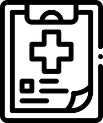 Obraz premium -_medical file, records, document, healthcare, patient, history, folder, information