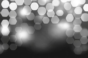 Gray abstract background with bokeh light effects, vector format transparency applied jpeg