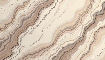 Abstract wavy pattern in earthy tones against a neutral background.