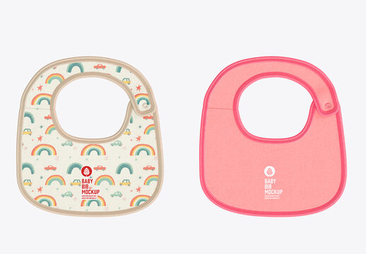 Baby Bib Mockup