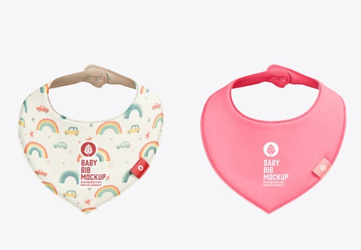 Baby Bib Mockup