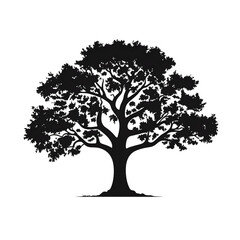 oak silhouette