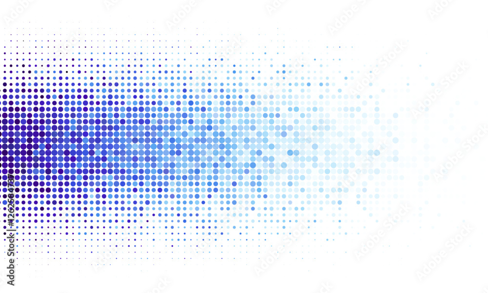 Leinwandbilder vector abstract futuristic particle background. overlay halftone background.