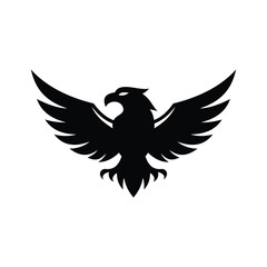 eagle silhouette design illustration