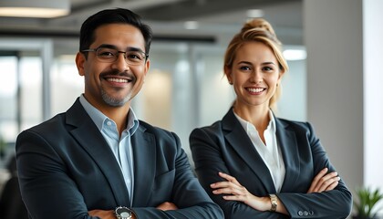 portrait of a smiling business woman