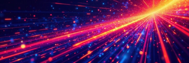 Obraz premium Dynamic halftone gradient, abstract speed lines pattern, art, isolated, abstract